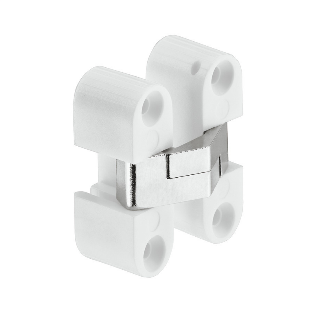 Hafele Gizli Menteşe Beyaz/Nikel 11x33mm