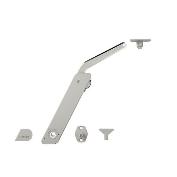 Hafele Free Flap H 1.5 Sağ Yön Makas Seti C, Gri Renk