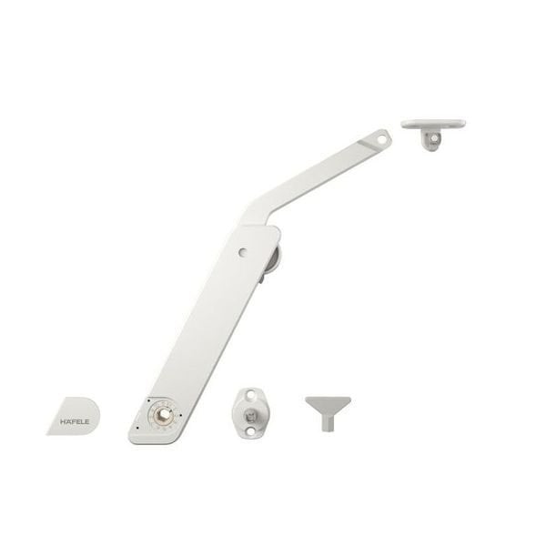 Hafele FREE FLAP H 1.5 Kalkar Kapak Makas Seti B Beyaz Sağ