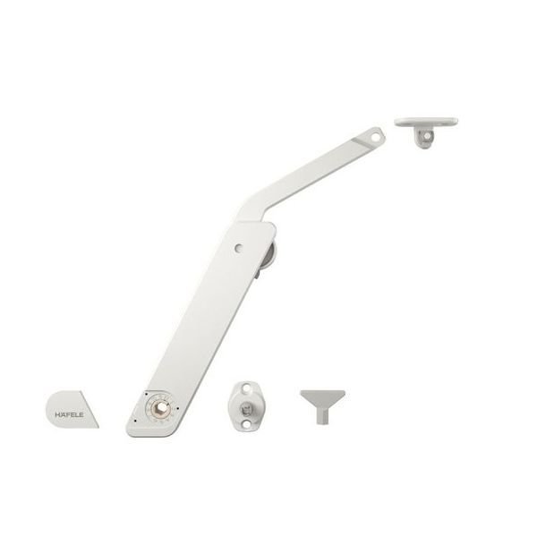 Hafele Free Flap H 1.5 Sol Yön Makas Seti B, Beyaz Renk