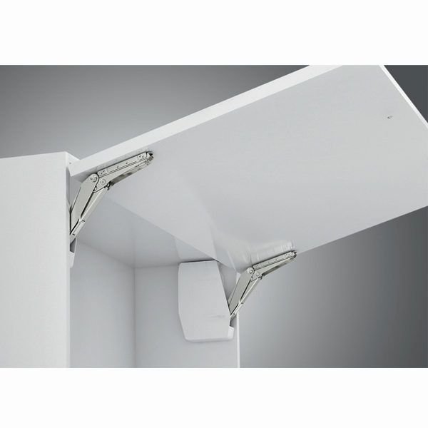 Hafele Free Flap 1.7 Makas Gövdesi E, Nikel Renk