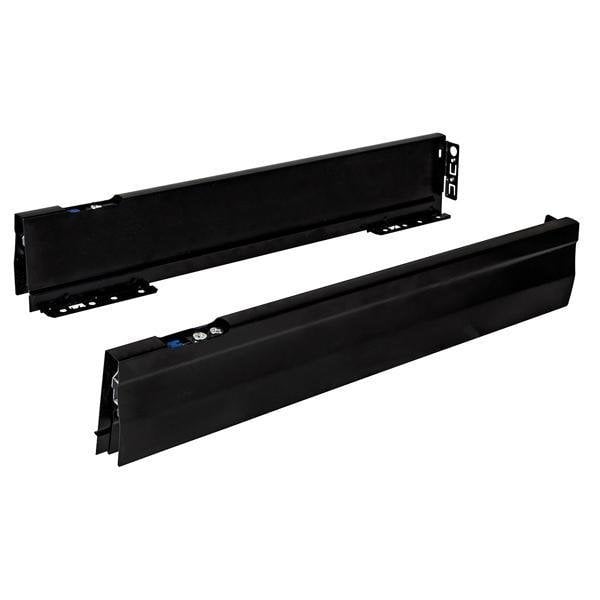 Hafele Moovit, Çekmece Yanağı Siyah 400mm