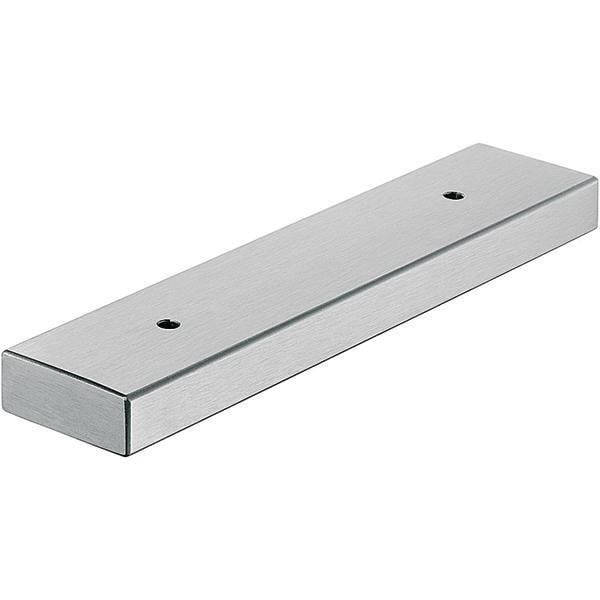 Hafele Fırçalı Mobilya Ayağı 200mm, Paslanmaz Çelik Renk