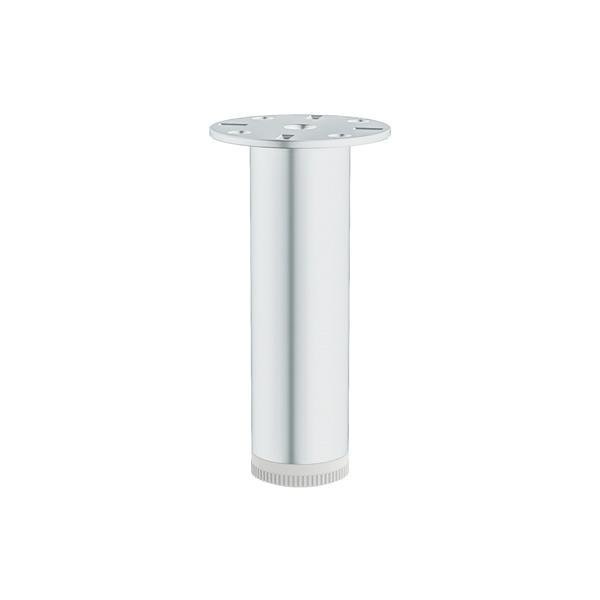 Hafele Bonny Yuvarlak Mobilya Ayağı 25x70mm, Mat Krom Renk