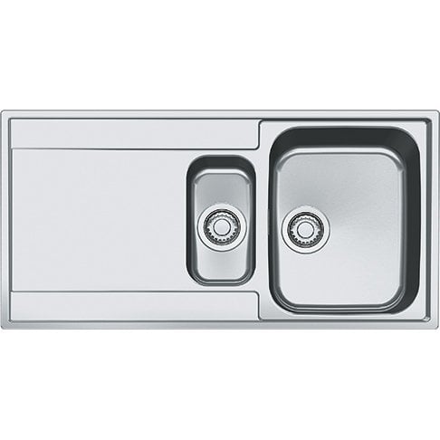 Franke Çelik Eviye Maris MRX 251-100 1,5 Gözlü Tezgah Üstü ve Tezgaha Sıfır Damlalıklı