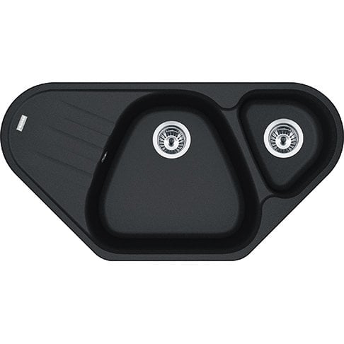 Franke Granit Eviye Antea Köşe AZG 661-E Nero