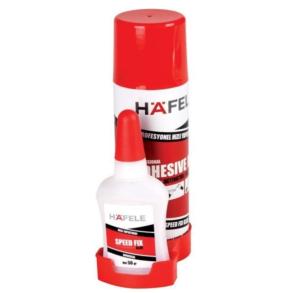 HAFELE Hızlı yapıştırıcı seti 400ml+100g (24 Adet)