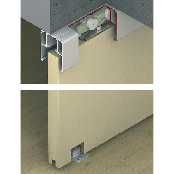 Hafele Slido Üst Taşıyıcı Ray, 2000mm