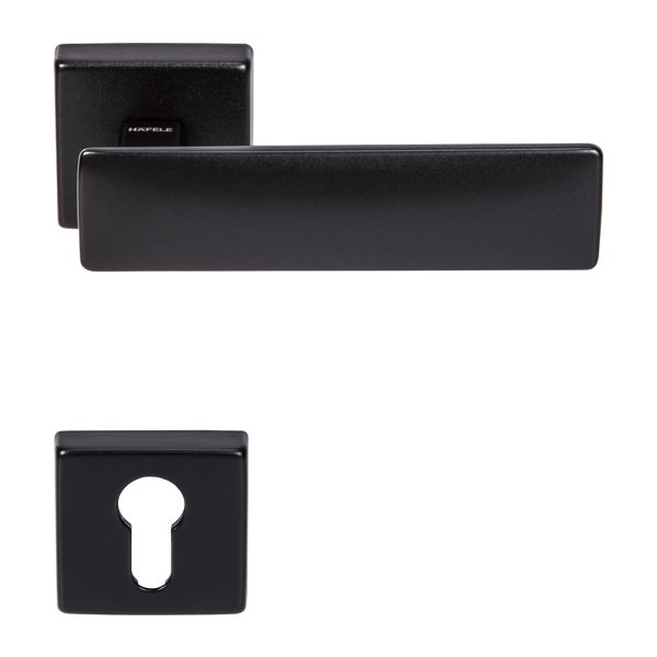 Hafele Kapı Kolu Seti Spring Barelli Mat Siyah