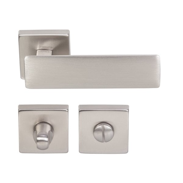 Hafele Kapı Kolu Seti Spring WC Mat Nikel