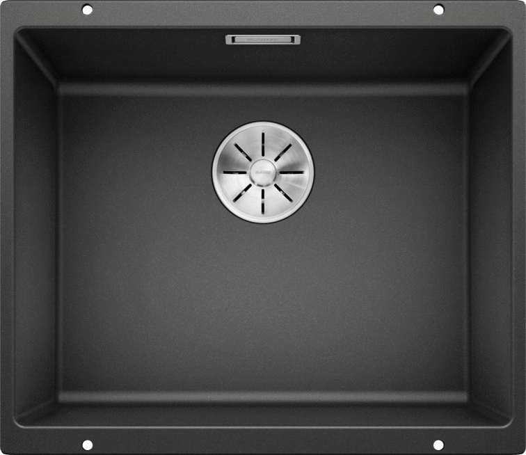 Blanco Granit Eviye Tezgah Altı Subline 500-U Tek Gözlü Anthracite