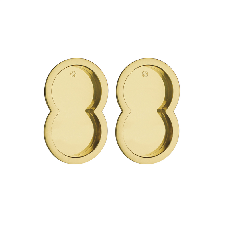 Hafele Otto Pasaj Tipi Gömme Kulp, Parlak Pirinç Renk