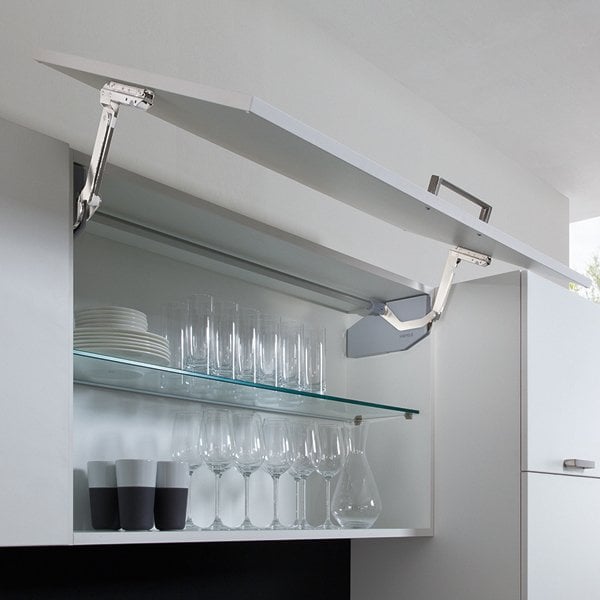 Hafele Free Swing Makas Seti S9 67-80cm, Gri Renk