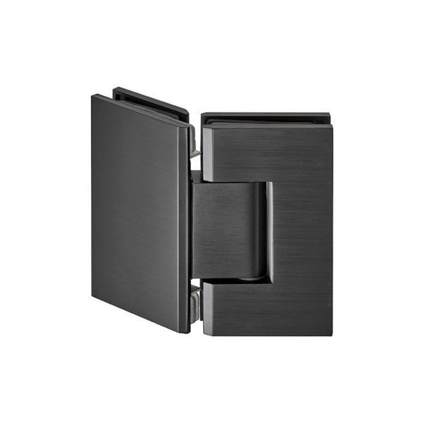 Hafele Duş Menteşesi Cam-Cam 135 Derece Grafit Siyah Renk