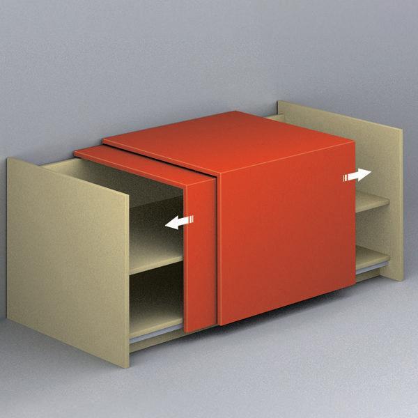 Hafele COMBINO U 50 Kayar kapak 1k