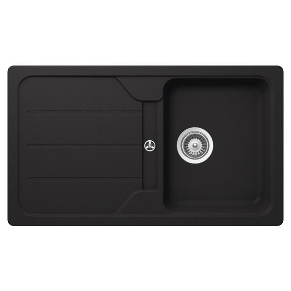 Hafele Elisa Carbon Granit Eviye 860x500mm Siyah