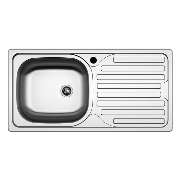 Hafele Capua03 Tezgah Üstü Eviye, Dekorlu Sağ Damlalık