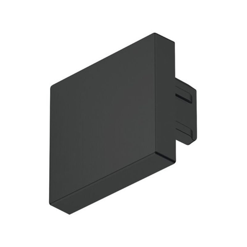 Hafele PROFIL 2101 Yan kapak, plastik, siyah (10 Adet)