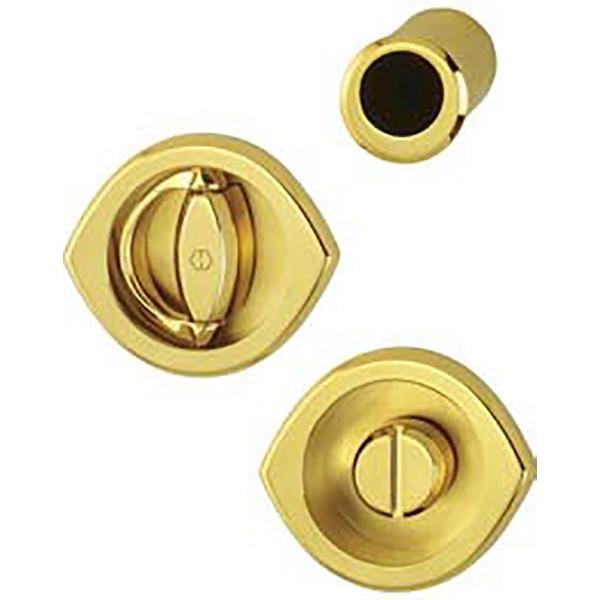 Hafele Monte Carlo Wc Tipi Gömme Kulp, Parlak Pirinç Renk