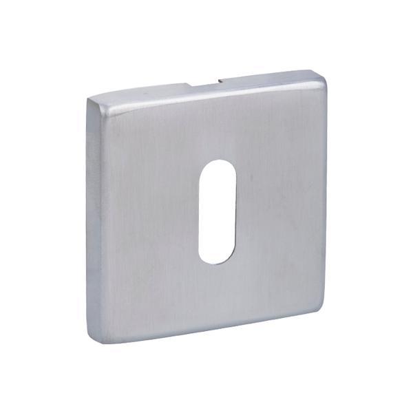 Hafele Yuvarlak Oda Kapı Kolu Rozeti, Mat Paslanmaz Çelik Renk