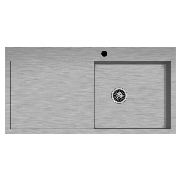 Hafele Novara Plus01 Eviye Seti 1000x510mm Fırçl. Sol