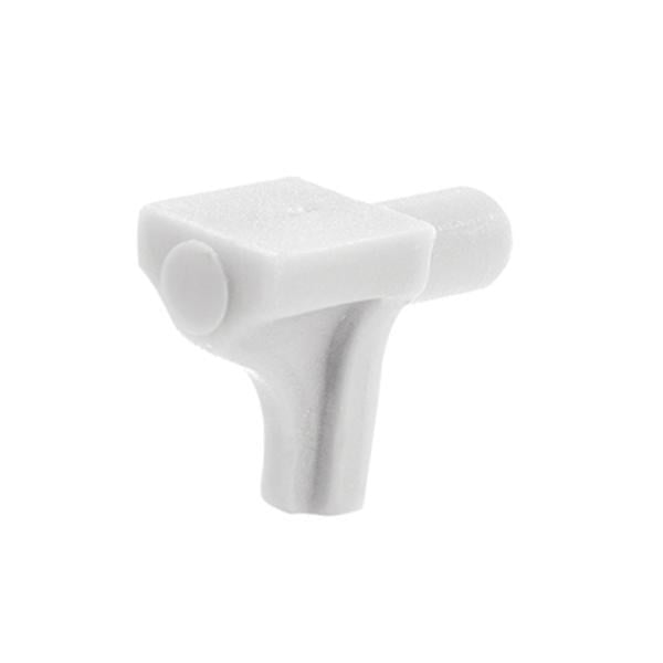 Hafele Raf pimi, plastik, beyaz, 5mm (100 Adet)