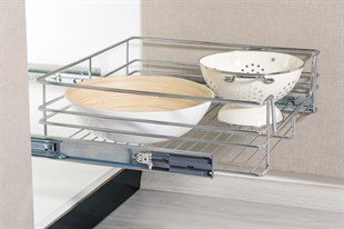 Oscar Bağımsız Teleskopik Bilyalı Raylı Çekmece Tel Sepeti, Modül 300