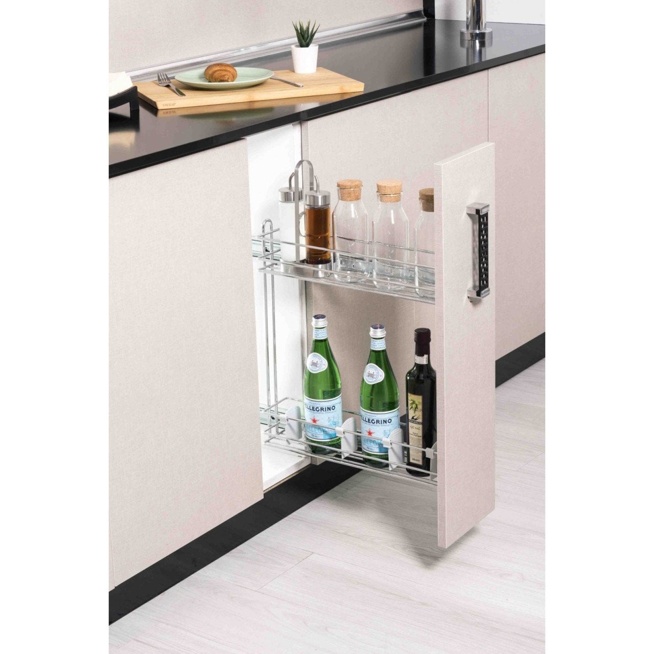 Oscar Teleskopik Yandan Raylı Tel Şişelik, Modül 150