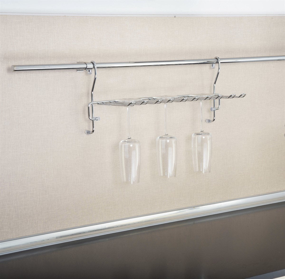 Oscar Askılı 5 Bölmeli Krom Askılık