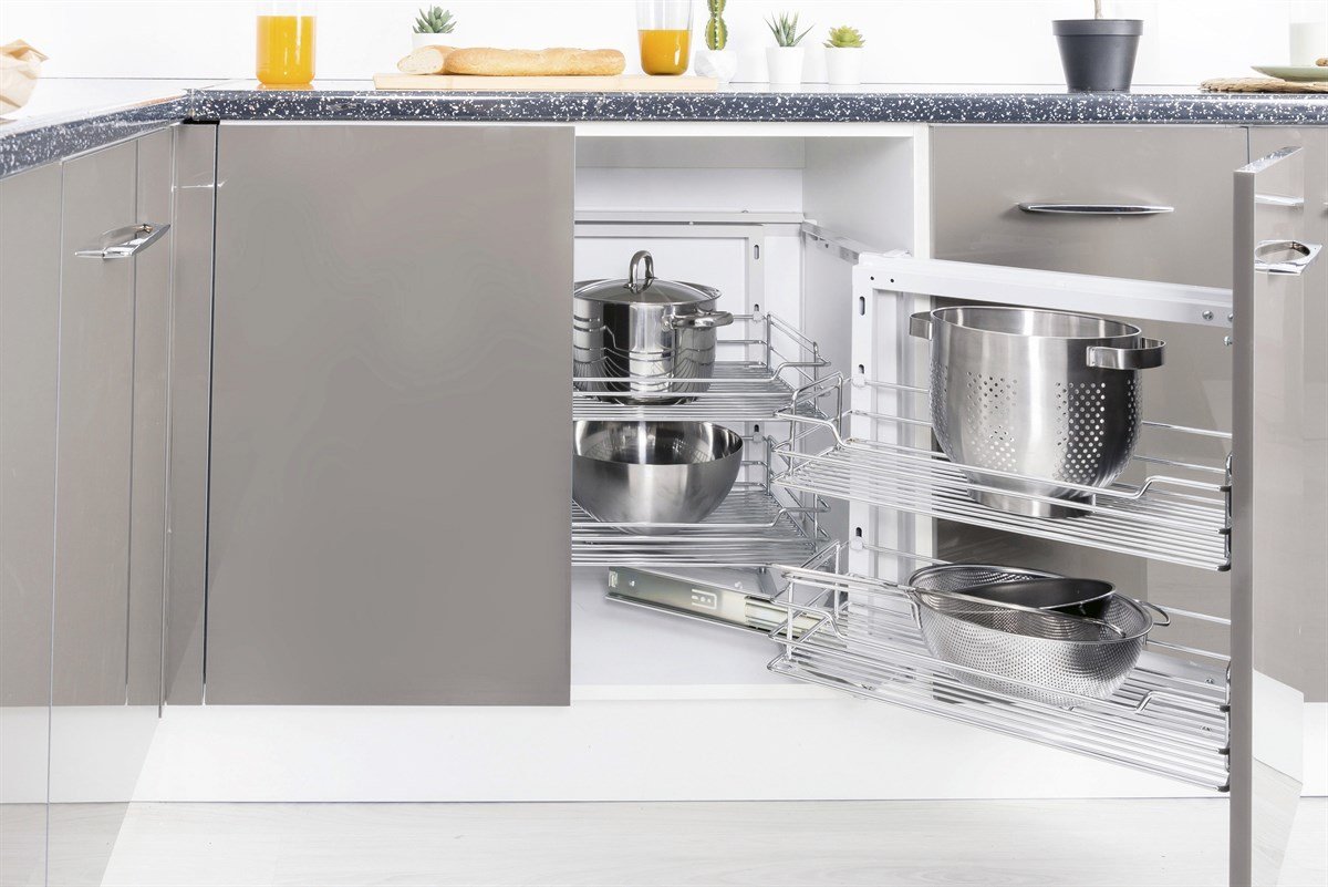 Oscar Kapağa Monte Antrasit Kör Köşe Sistemi, Sol Modül 450