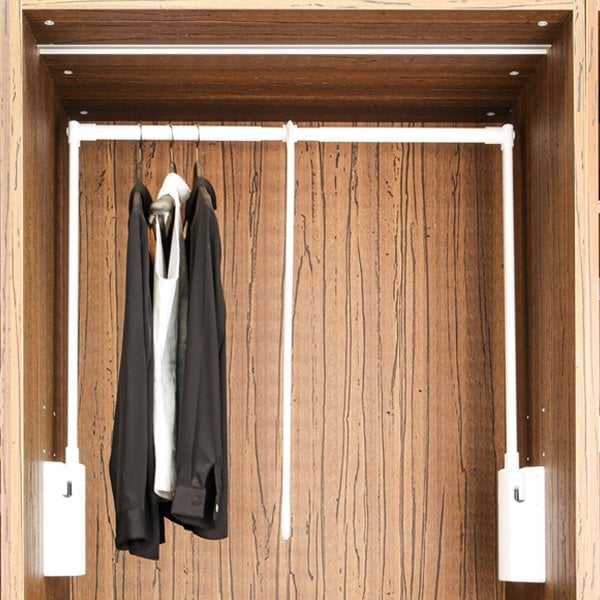 Hafele Gardırop Asansörü Dress Line 800-1150 Beyaz