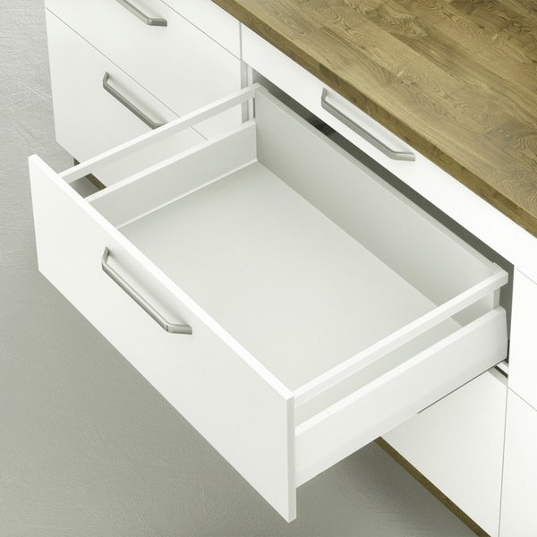 Hafele Çekmece Seti Kare Bordürlü 35'lik Vidalı Beyaz