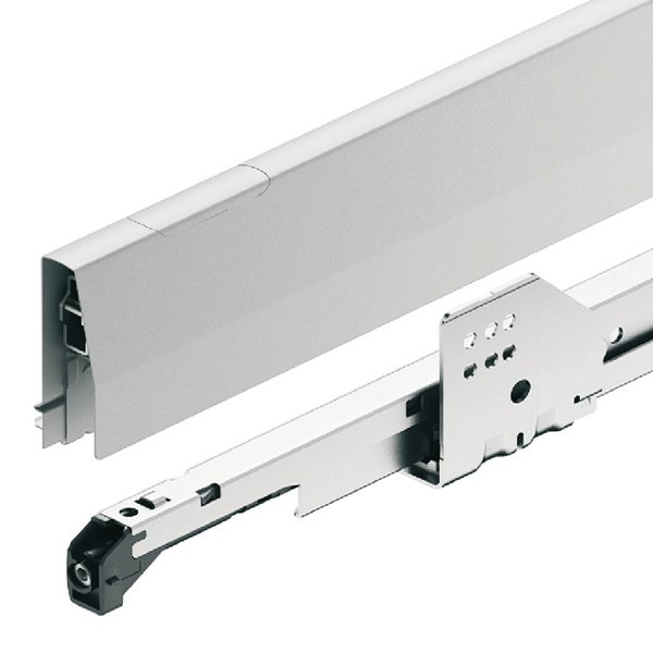 Hafele M. Box P35 Eviye Altı Vidalı İç Çekmece 18/92/500mm, B. Antrasit Renk