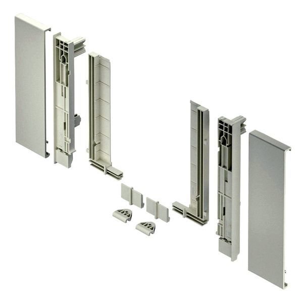 Hafele M. Box P Vis Cam İç Çekmece Ön Panel Tutucu, Antrasit Renk