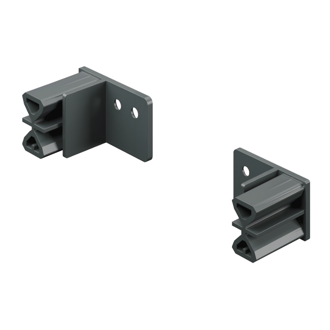 Hafele M. Box P Vis İç Çekmece Bordür Bağlantısı, Antrasit Renk