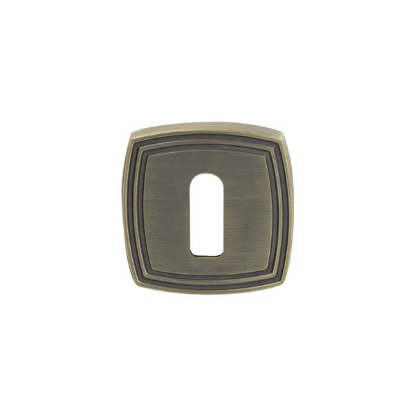 Hafele Oda Kare Kapı Kolu Rozet, Antik Bronz Renk
