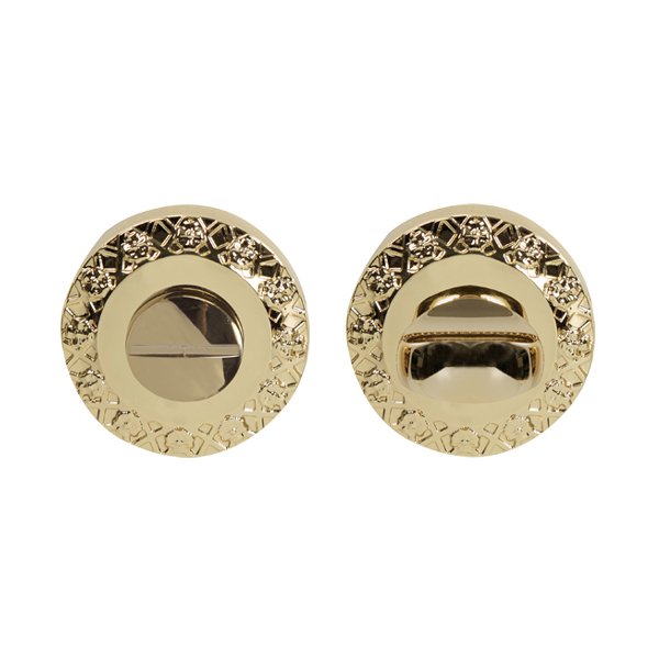 Hafele Wc Yuvarlak Kapı Kolu Rozeti, Parlak Pirinç Renk