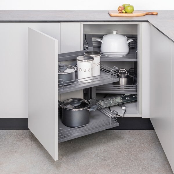 Hafele Magic Corner Set Arena Classic Antrasit Sol