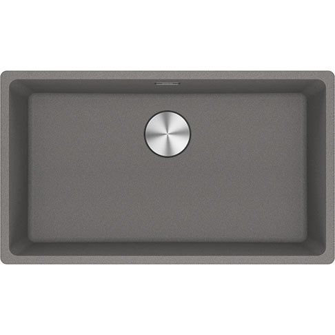 Franke Granit Eviye Tek Gözlü Damlalıksız Bx Maris Mrg 210/110-72 Fragranite Stone Grey