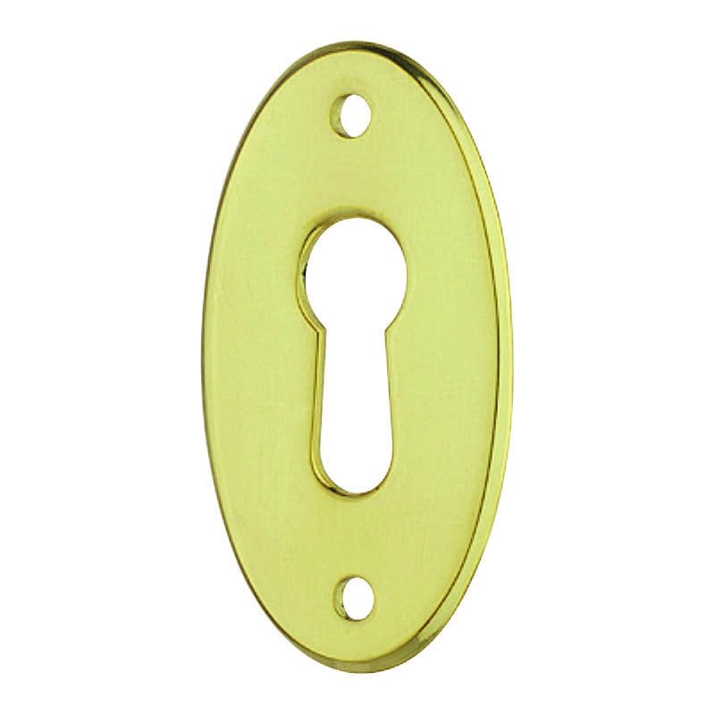 Hafele Anahtar Rozeti Pirinç Parlak Altın Renkli 20x37mm