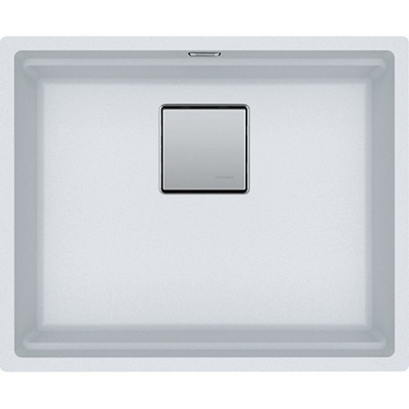 Franke Granit Eviye Tek Gözlü Kubus 2 KNG 110-52 Bianco