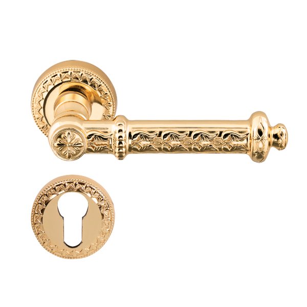 Hafele Kapı Kolu Seti Ponte Barelli Parlak Altın