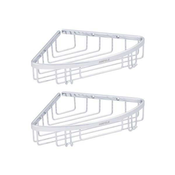 Hafele Köşe Süngerlik İkili Holk Parlak Krom Renk