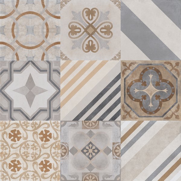 600X600 SPECTRA PATCHWORK MIX TAM PARLAK REKTIFIYE