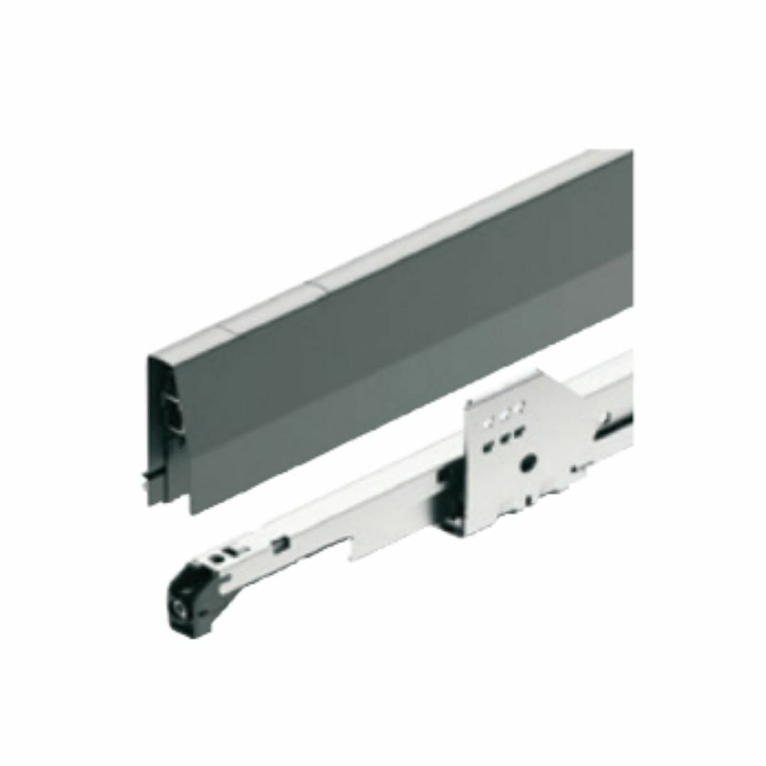 Hafele İç Çekmece Seti 60'lık Modül İçin Kare Bordürlü 45'lik Antrasit