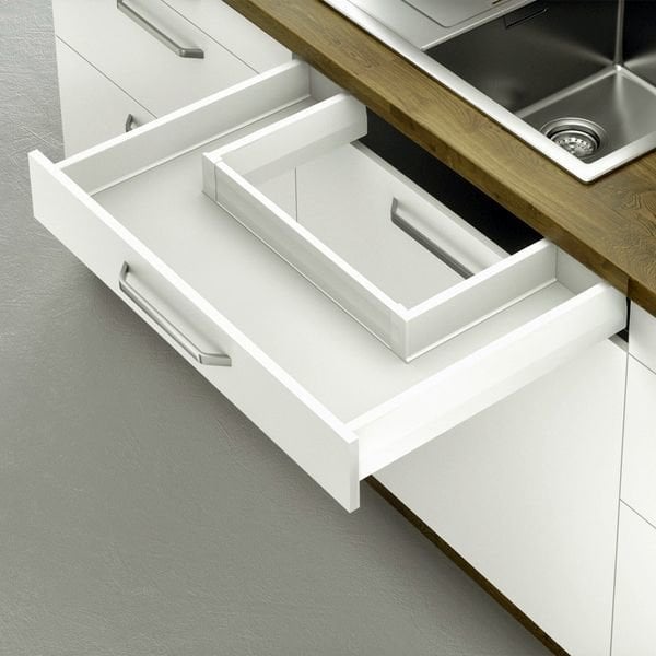 Hafele İç Çekmece Ön Paneli Mbox P Vıs Beyaz 900