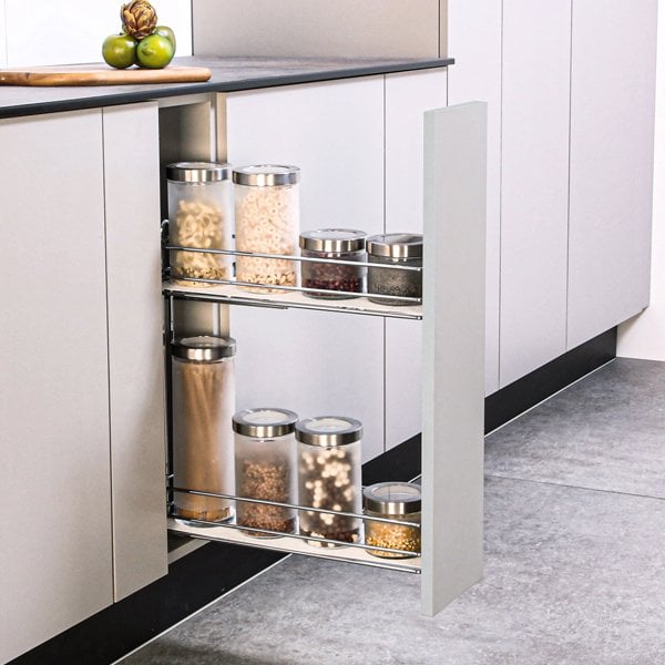 Hafele Nesta Plus T.Altı Kiler,200Mm,G.Gri,Sol