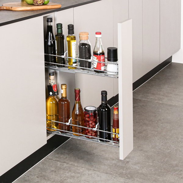 Hafele Bonus Plus Şişelik,150Mm,Gümüş Gri