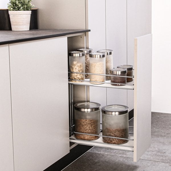 Hafele Nante Plus T.Altı Kiler,300Mm,G.Gri,Sağ