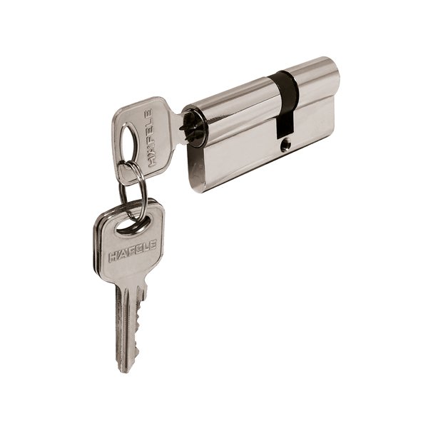 Hafele Pc 03 Çift Taraflı Barel Nikel 31X55Mm